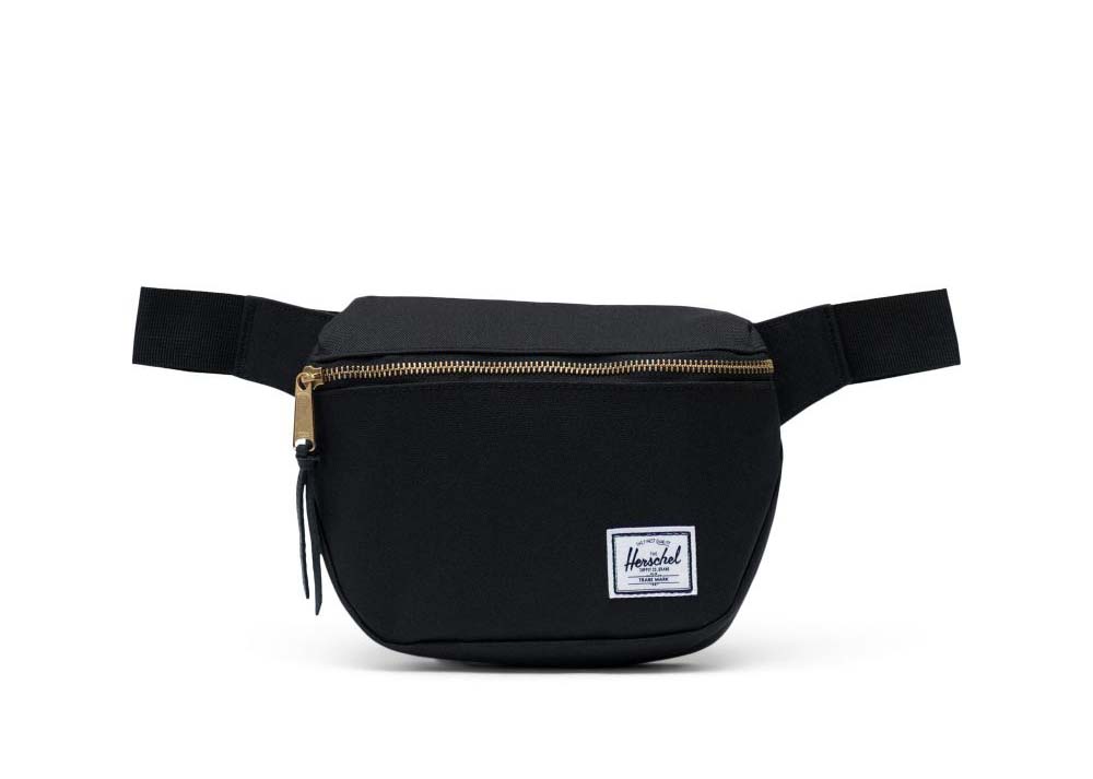 image of a black herschel fifteen hip pack