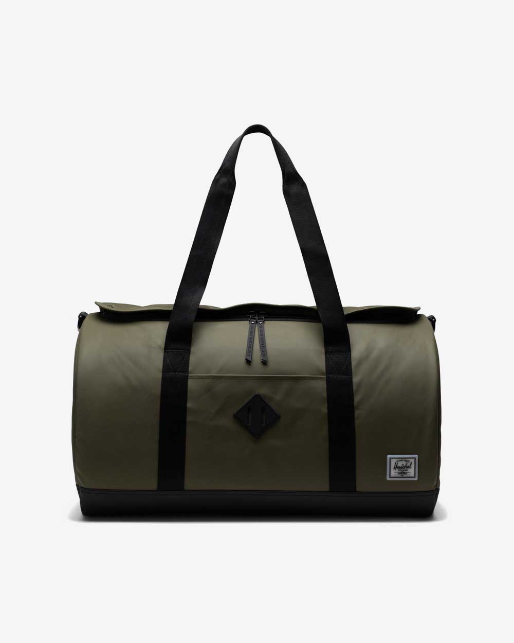 Image of a black herschel novel mid-volume duffle