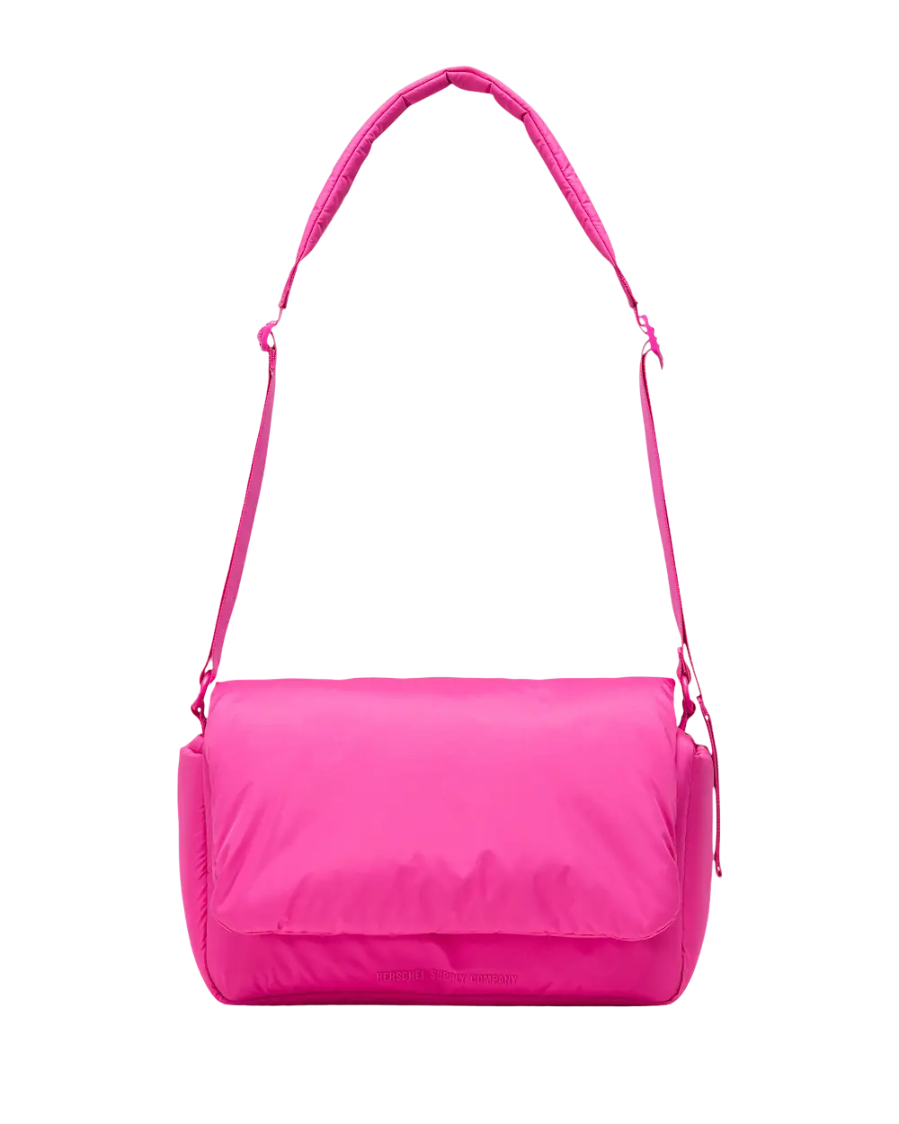 A product shot of the Herschel Supply Cloudform Crossbody in Metal