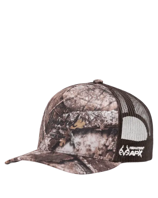 An image of the Realtree® Whaler Tall Mesh Cap in APX™ Camo