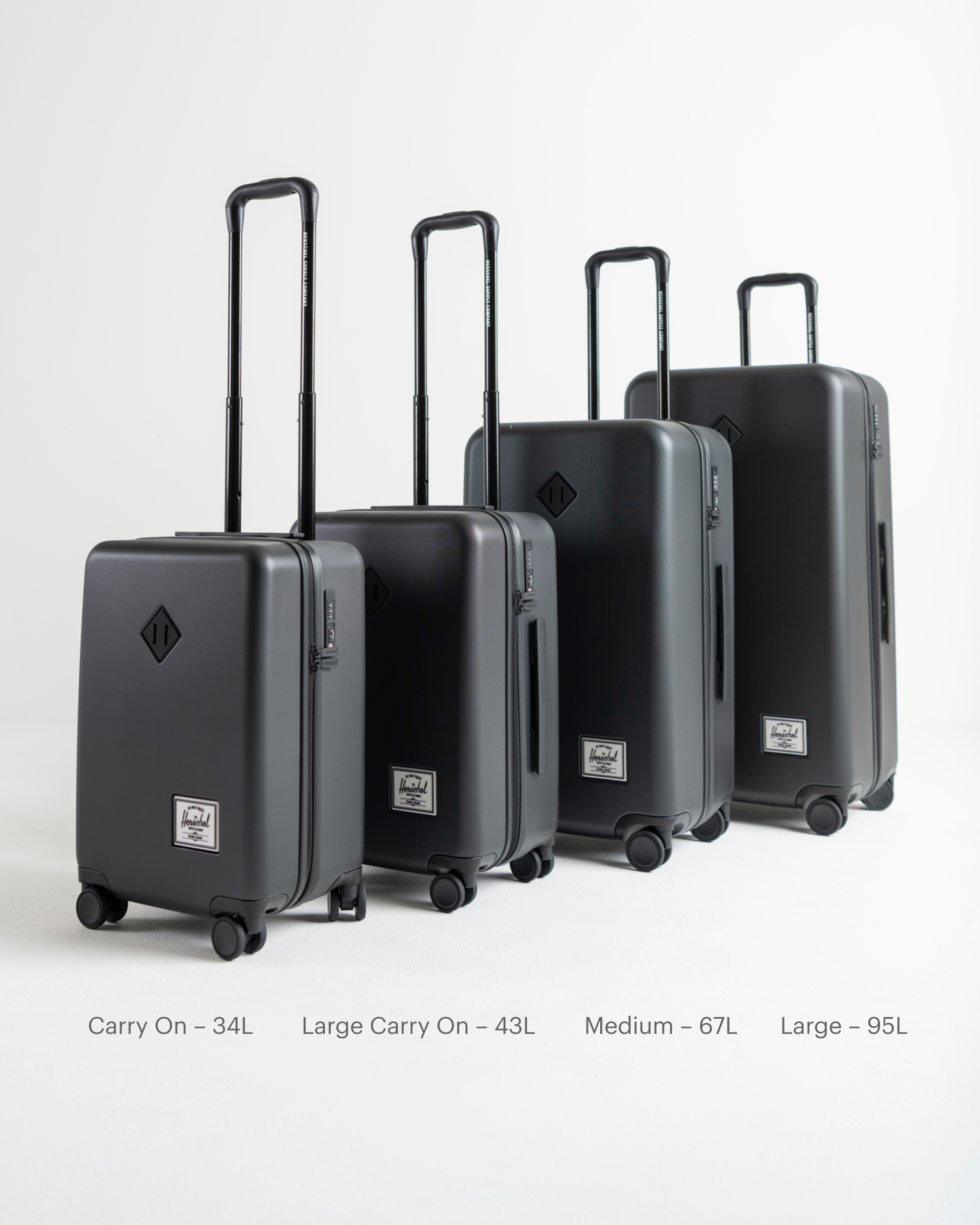 Herschel supply carry on luggage 2025