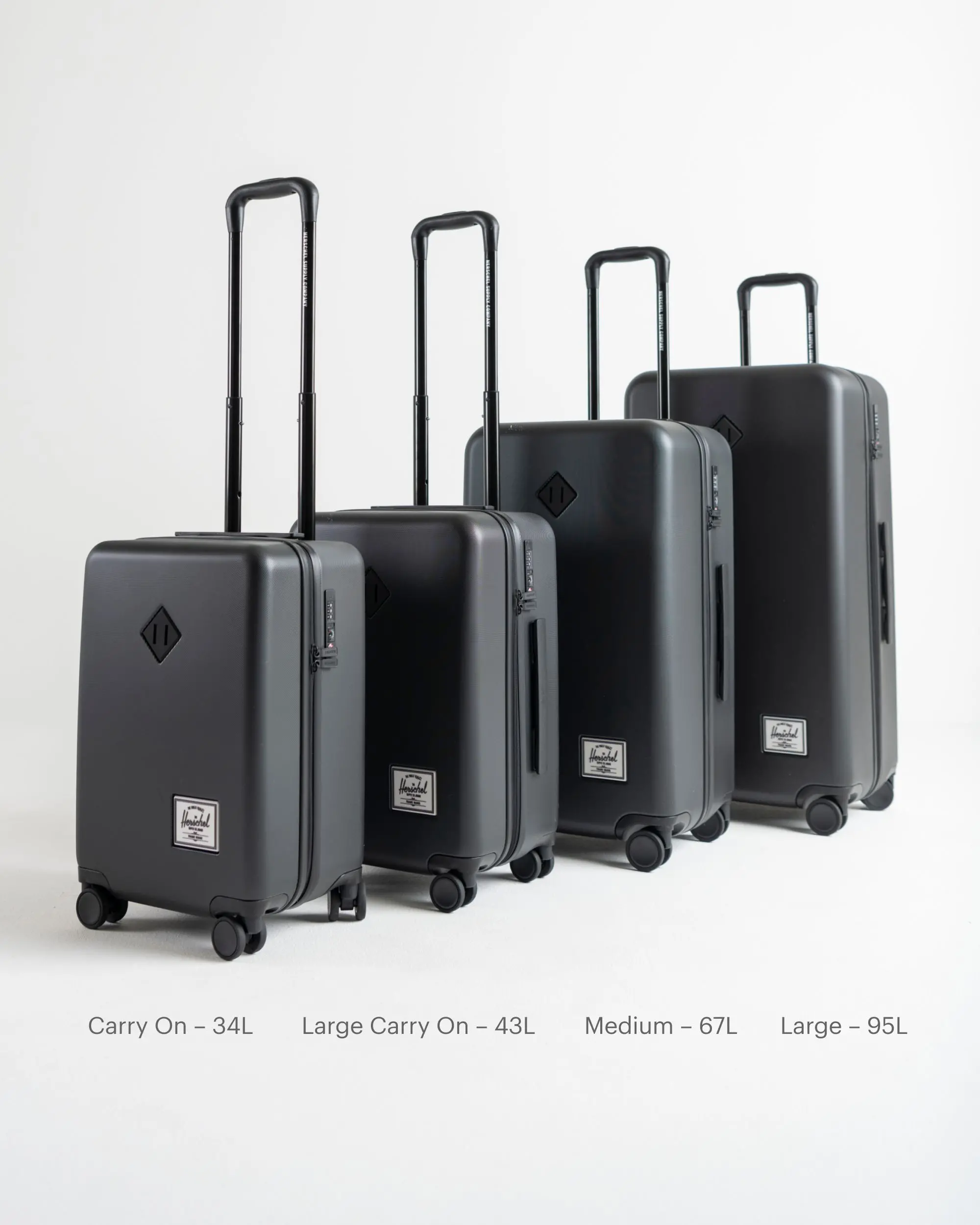 Herschel Heritage™ Hardshell Luggage | Large Carry On - 43L