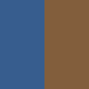 Bright Cobalt/Saddle Brown