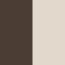 Casquette Sylas Premium - Marron Ardoise/Blanc vintage